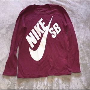 Red Nike SB Thermal Long sleeve